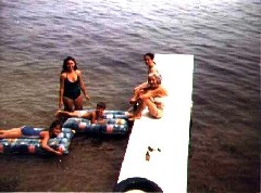 Katherine (Kat) McDougal Wheeler McCandless; Alice Bennett; Andy McDougal; Ruth Bennett McDougal Dorrough; Camp Family Trips